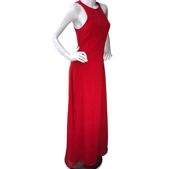 House of Harlow 1960 x Revolve Womens Size S Allegra Maxi Dress Gown Racing Red - Picture 13 of 16